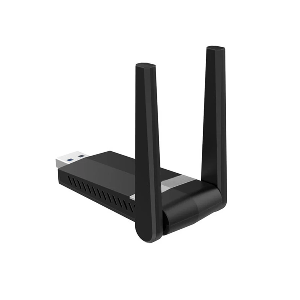 

1200Mbps Wireless Usb Wifi Adapter 5.8G 2.4G Long Range Network Adapter For Laptop Desktop Computer Black 800M Supports