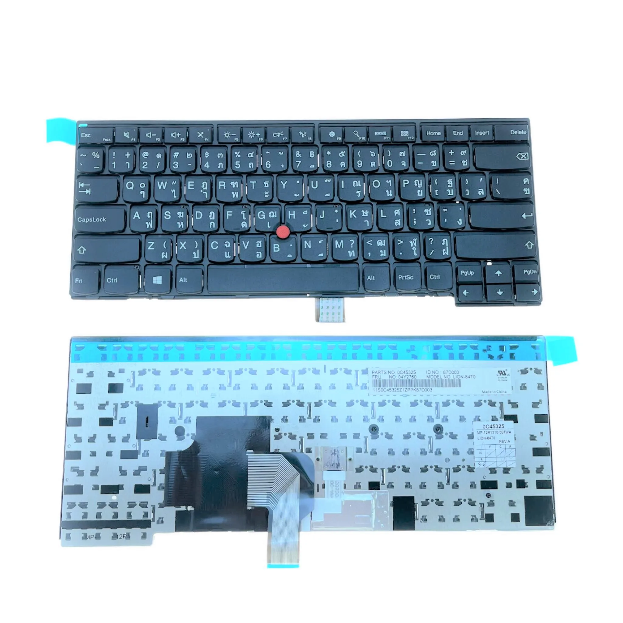 

New Thailand Laptop Keyboard For Lenovo Thinkpad E431 E440 Notebook PC Replacement 04Y2760 0C45325