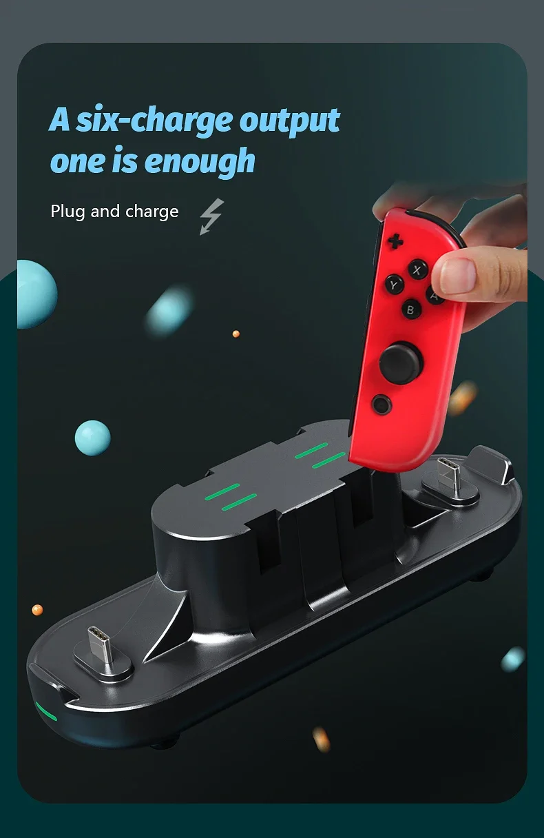 متوفر لملحقات وحدة التحكم Switch Ps5 أحدث قاعدة شحن مخصصة لشاحن Ps5