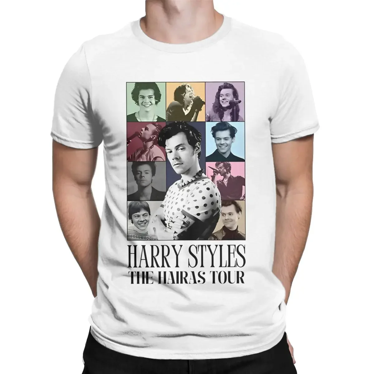 Śmieszna koszulka Harrys style era Tour dla mężczyzn kobiet koszulki bawełniane koszula pomysł na prezent ubrania