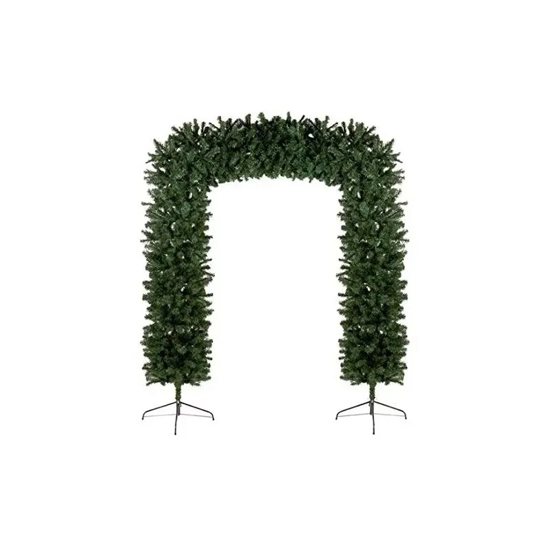 

Garden Decoration PVC Christmas Tree Arch Green Grass Arch