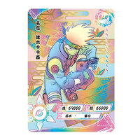 Genuine KAYOU Naruto Series 2 SLR(013-024) Black White Dazzling Colors Namikaze Minato Hatake Kakashi Painted Collection Cards