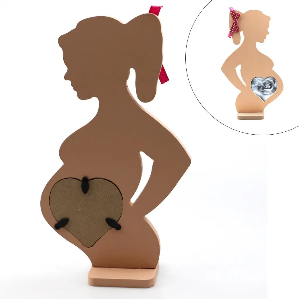 Wooden Sweet Baby Photo Sonogram Picture Frame Pregnancy Gift