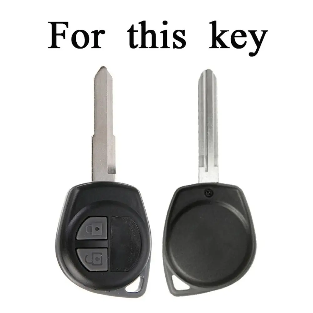

TPU Car Remote Key Case Spare Parts Durable Fob Keychain Cover Shockproof Key Cover Shell for Suzuki Swift Car Accessories
