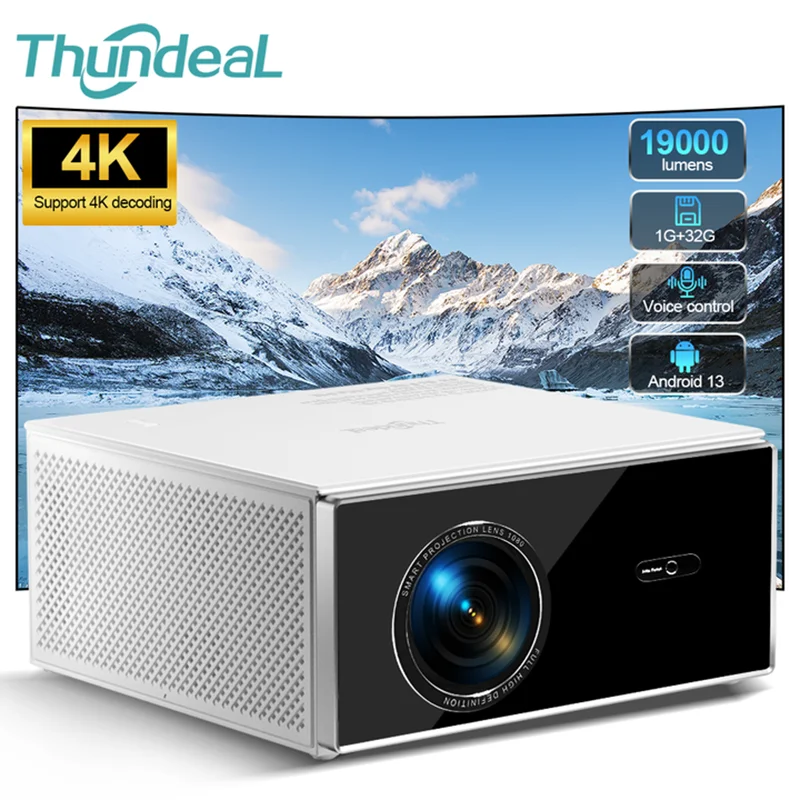 Projetor ThundeaL TDA7W Full HD 1080P 2K 4K
