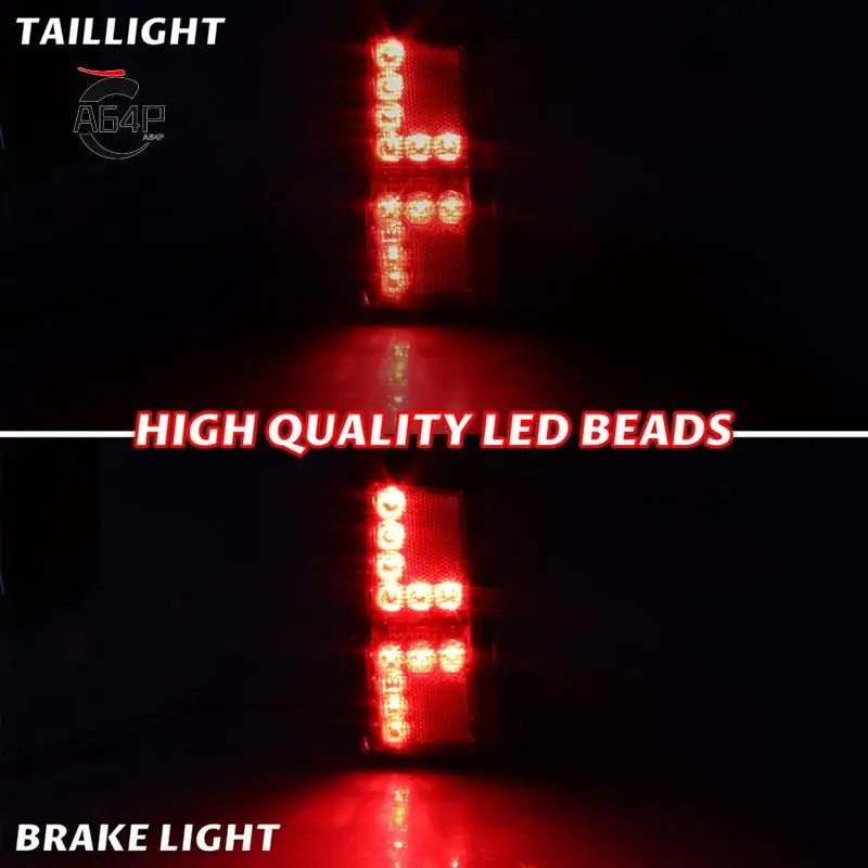 

A64P-LED Tail Lights Rear Brake Stop Lights 2413766 For Polaris Ranger 1000/1000 Crew/XP 1000/XP 1000 Crew Accessories