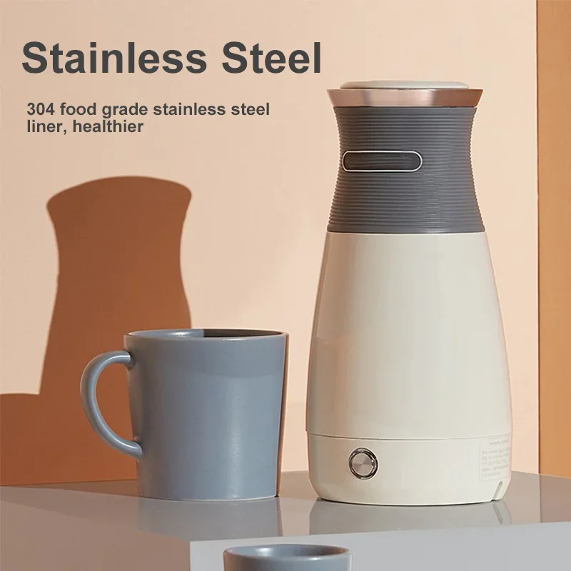 FirmHome StoreNew MORPHY RICHARDS Electric Kettle Stainless Steel Portable Travel Outing Electric Kettle 110V-240V Quick Cook 40