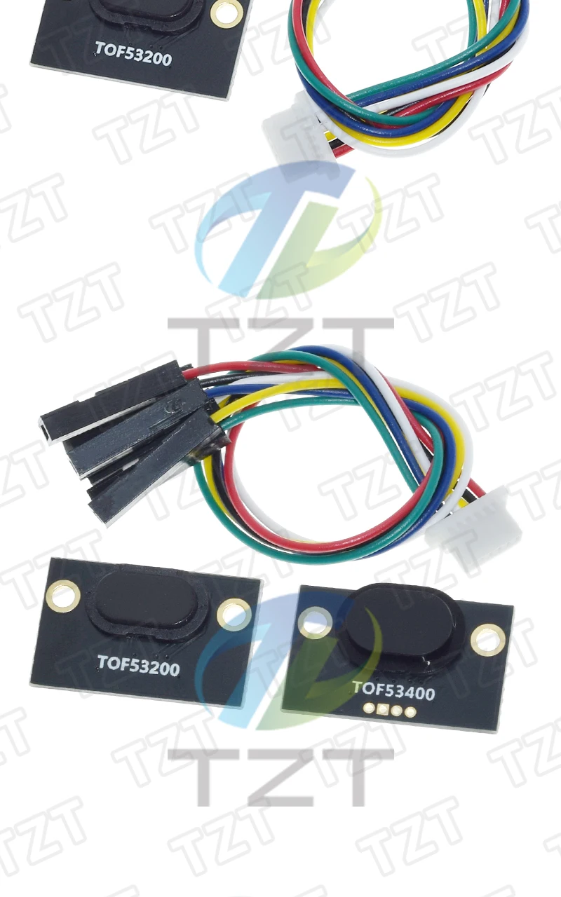 1/3 Stück TOF53200 TOF53400 2M / 4M Laser-Infrarot-Entfernungsmessungs-Sensormodul MODBUS IIC Serieller Modus für Arduino – Detail 7