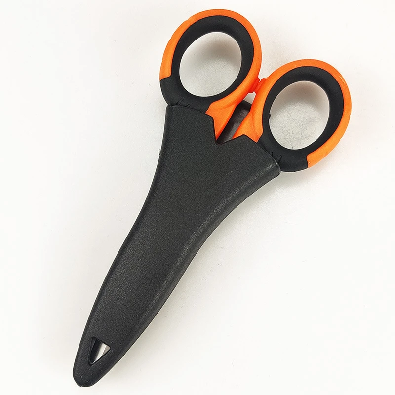 New High Carbon Steel Scissors Household Shears Tools Electrician Scissors Stripping Wire Cut Tools for Fabrics, Paper and Cable