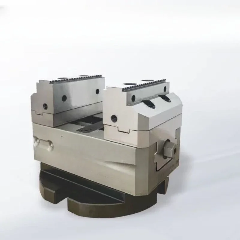Five-axis vice Two-way clamping new energy fixture, universal clamping tooling Pneumatic vice Self-centering vice