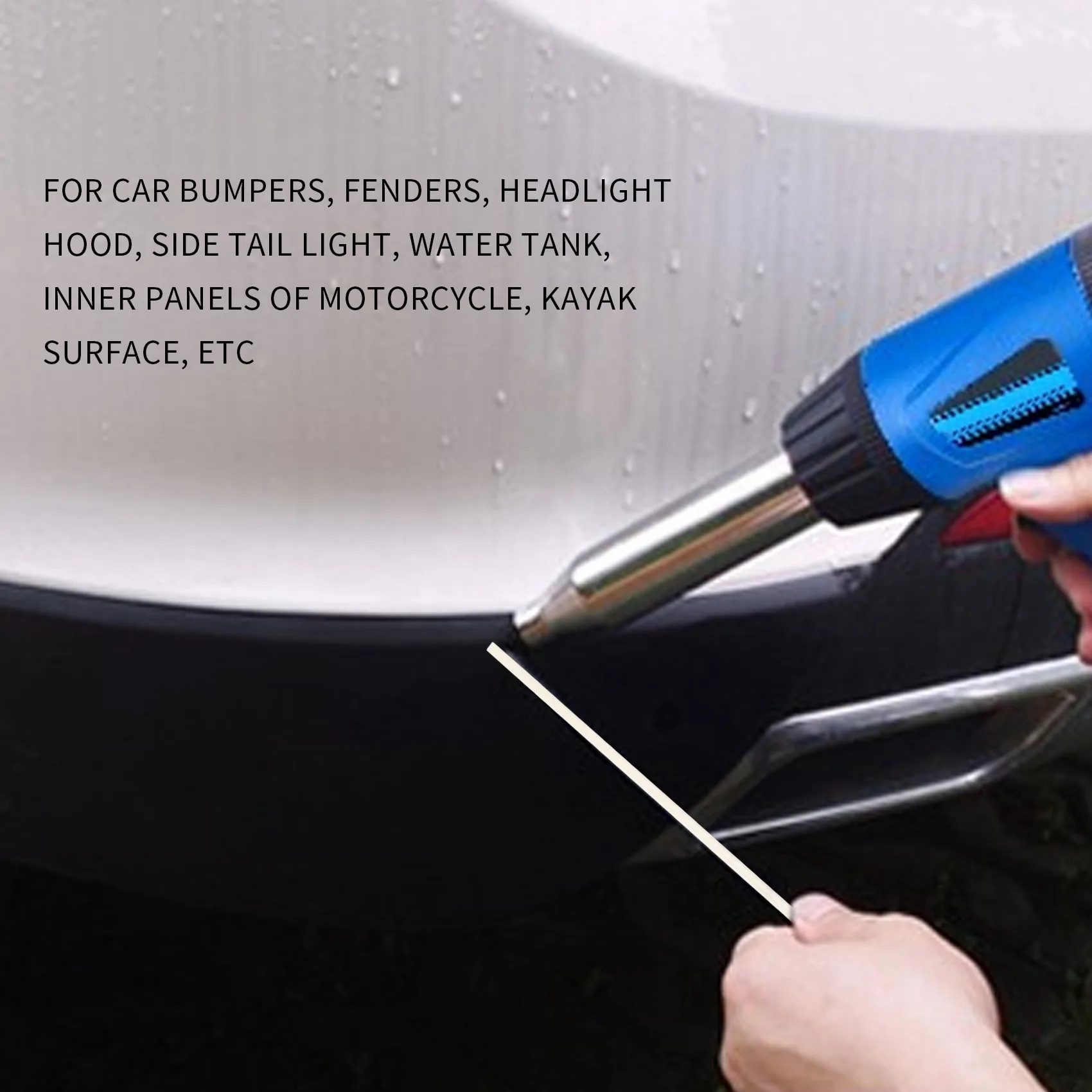 

ABKO-50PCS Пластиковые сварочные стержни-ПП/ПВХ/ПЭ пластиковые сварочные стержни для инструментов горячего воздуха 10 дюймов ( каждый цвет 10 шт.)