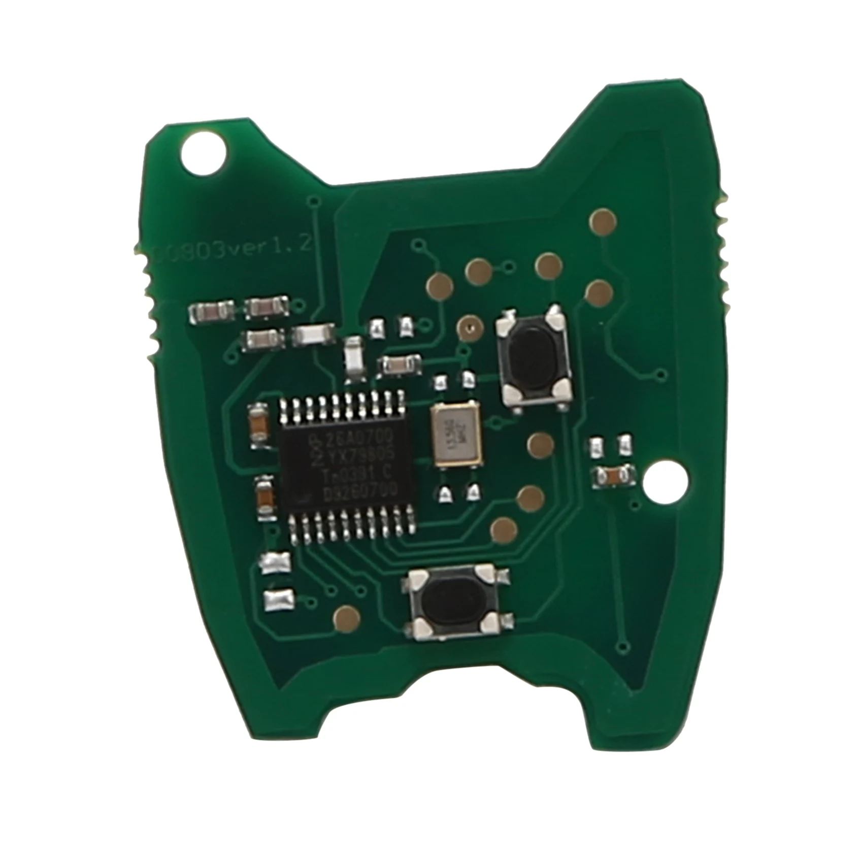 

ABHX-433 МГц 2-кнопочный пульт дистанционного управления FOB для 307/Citroen 2000-2017 73373067C