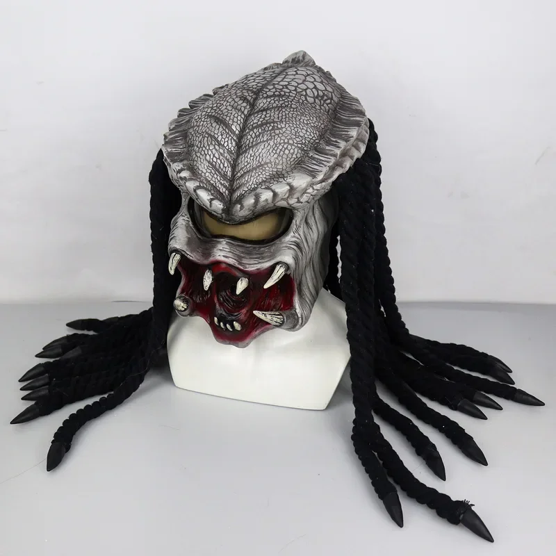 Movie Alien and Predator Mask Horror Monster Mask Halloween Party Role Playing Horror Prop