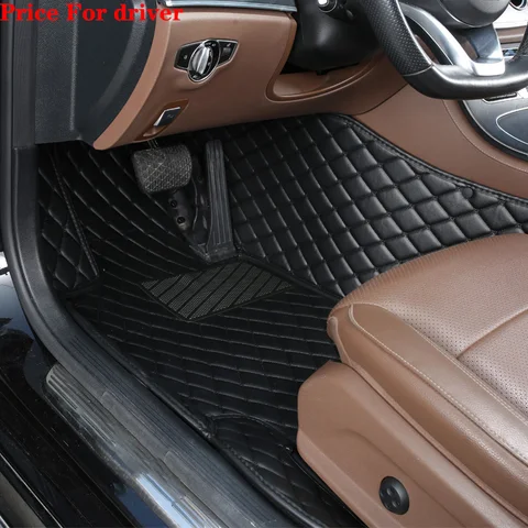 Индивидуальные автомобильные коврики для Audi A4 B6 B7 8E B8 B9 E-Tron 2000 2003 2006 2009 2012 2015 2018 2021 2023 Аксессуары для салона автомобиля