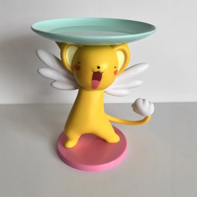 16 cm Card Captor Sakura Kawaii CERBERUS Anime Figur Modell Ablagefach für Ornamente Kindergeburtstagsgeschenk Spielzeug
