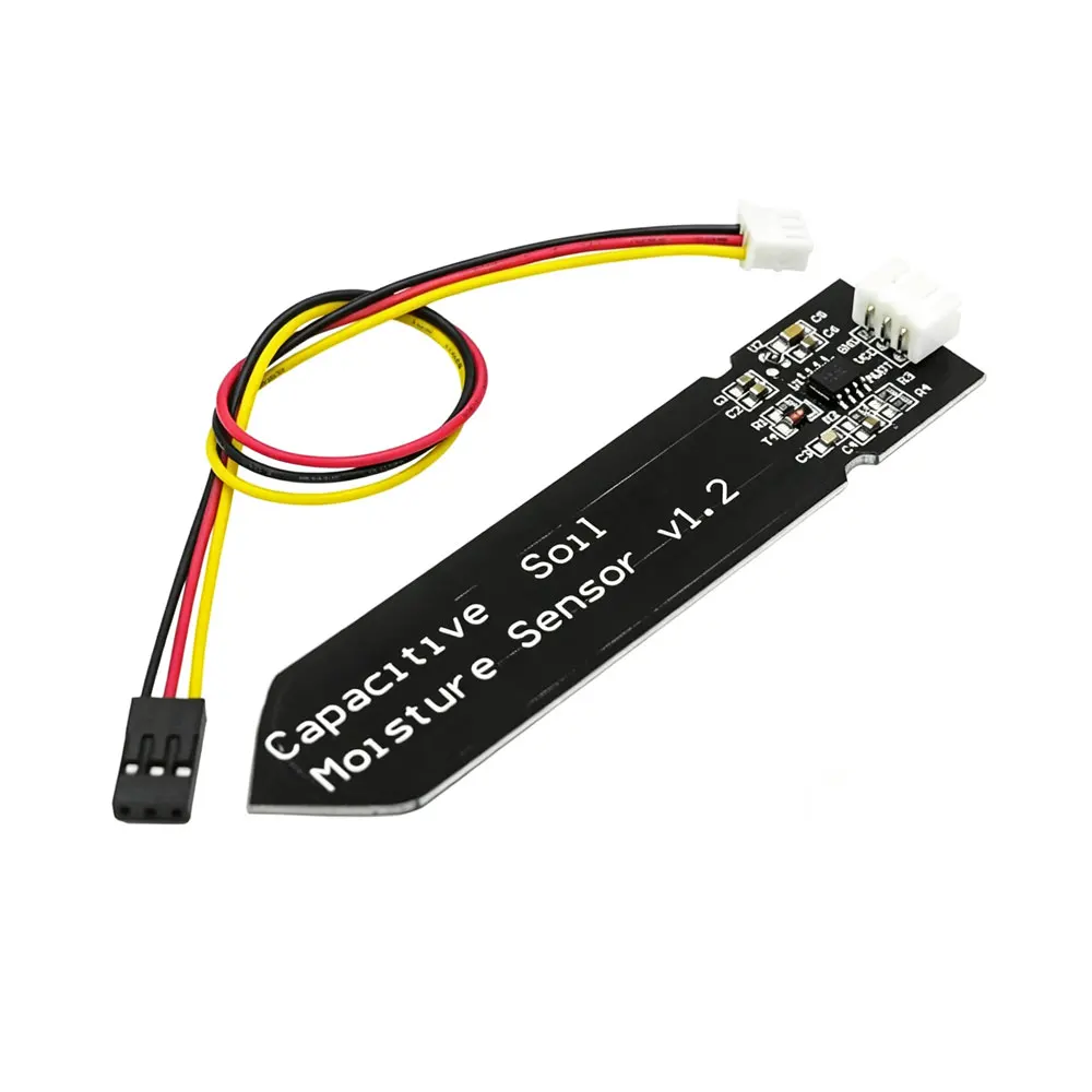 Емкостный-датчик-влажности-почвы-устойчивый-к-коррозии-для-arduino-предназначен-для-определения-влажности-контроля-полива-в-саду-и-использования-в-проектах-«сделай-сам»