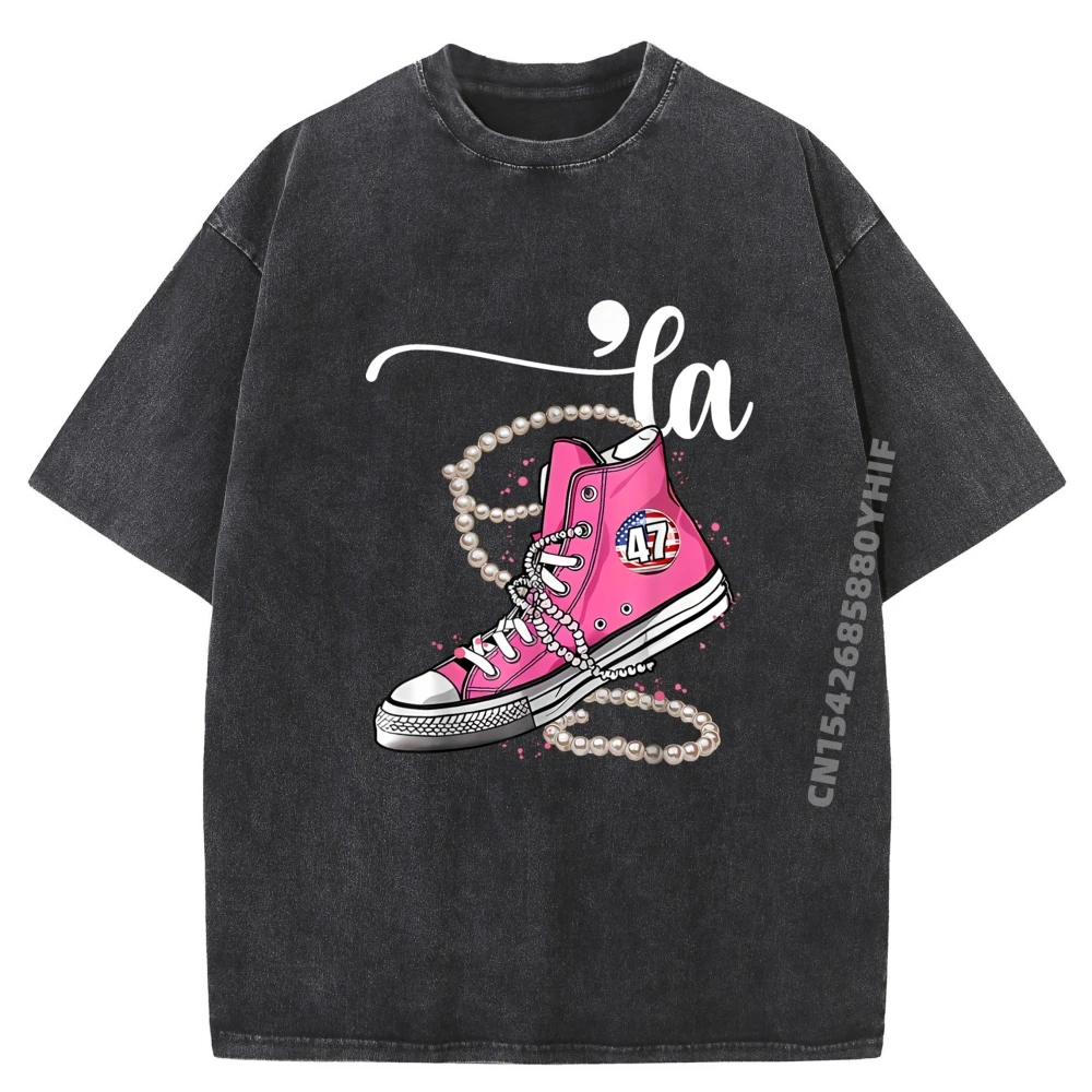 

Я понимаю патроны и жемчуга, выборы 2025, розовые футболки с рисунком, молодежные топы, веганская стираная рубашка