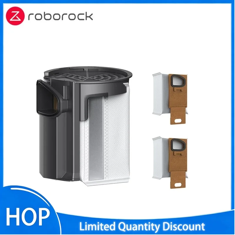Original Roborock Accessory Dustbag 12pc & Holder 1pc Set for H6 / H7 / H5 Handheld Cordless Stick Vacuum Cleaner Spare Parts