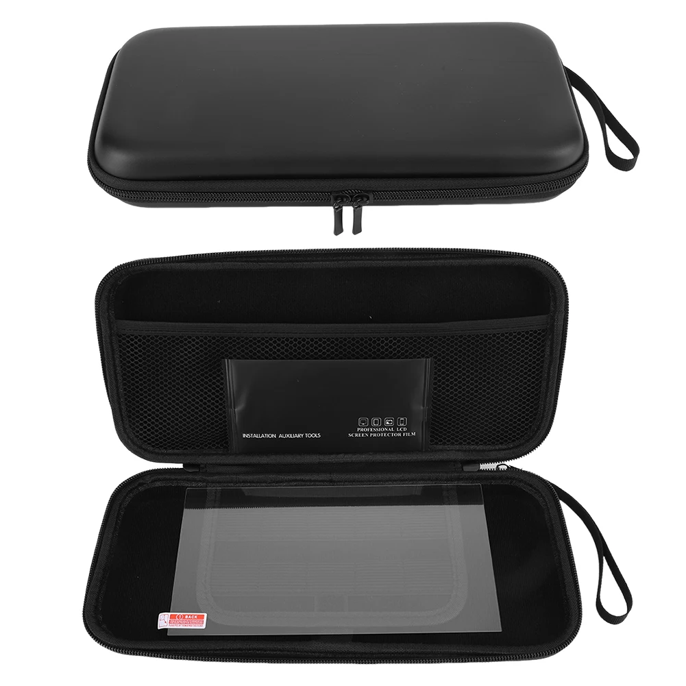 

PU Carrying Case & Screen Protector for Switch2 Portable Storage Bag Shockproof Organizer Bag for Switch 2 Handheld Game Console