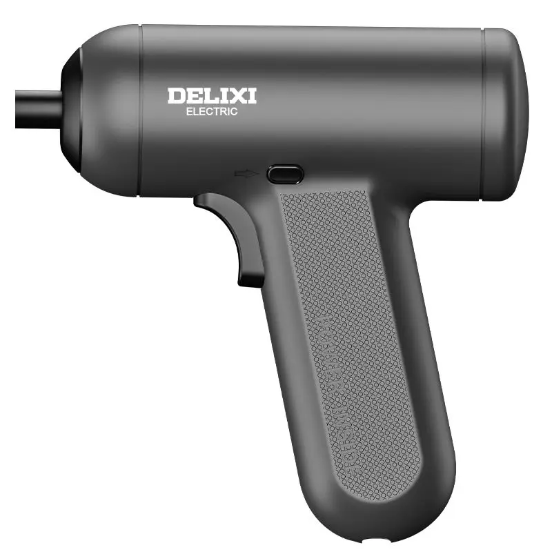 Delixi Cordless electric screwdriver, rechargeable set, professional household small fully automatic screwdriver tool