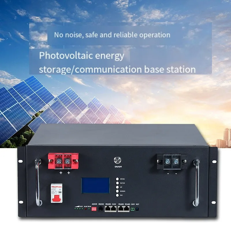 Battery with Communication Support Series, 10KWH48V200AH, with 485/232 Communication, Connection for Energy Storage, in Wireless