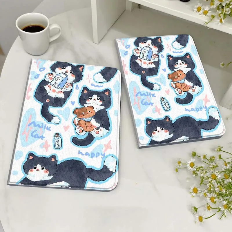 

Чехол с изображением черного кота и звездного неба для планшетов Honor MagicPad MatePad M5 8 9 2 3 10 12 X V7 V8 X8 X9 V9 GT X9a GT2 S Air Pro