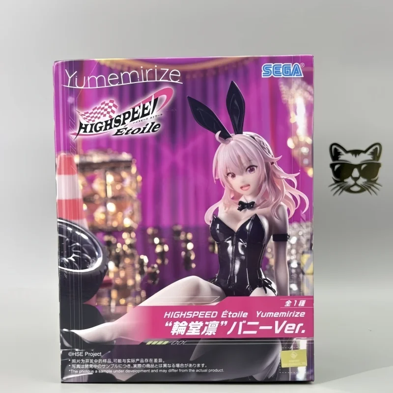 Oryginalna figurka SEGA Yumemirize Highspeed Etoile Rindou Rin w wersji Bunny. Figurka akcji Anime Kolekcjonerska Seria Model Postać zabawka