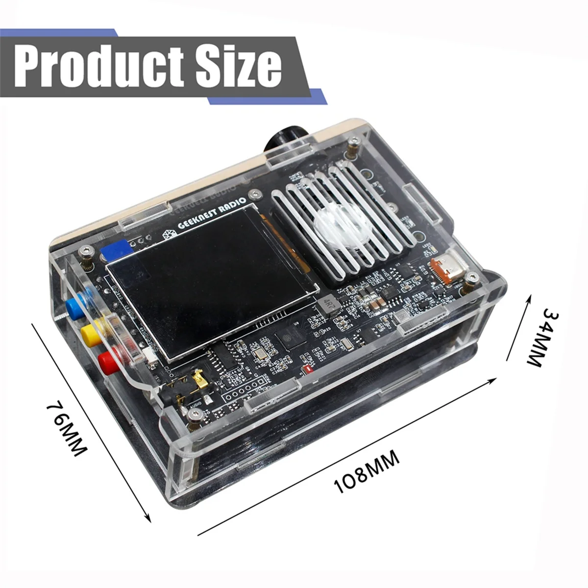 DIY Full Band Radio V5A Kit FM AM MW SW Aviation Band SSB LSB USB Full Band Radio Receiver Z