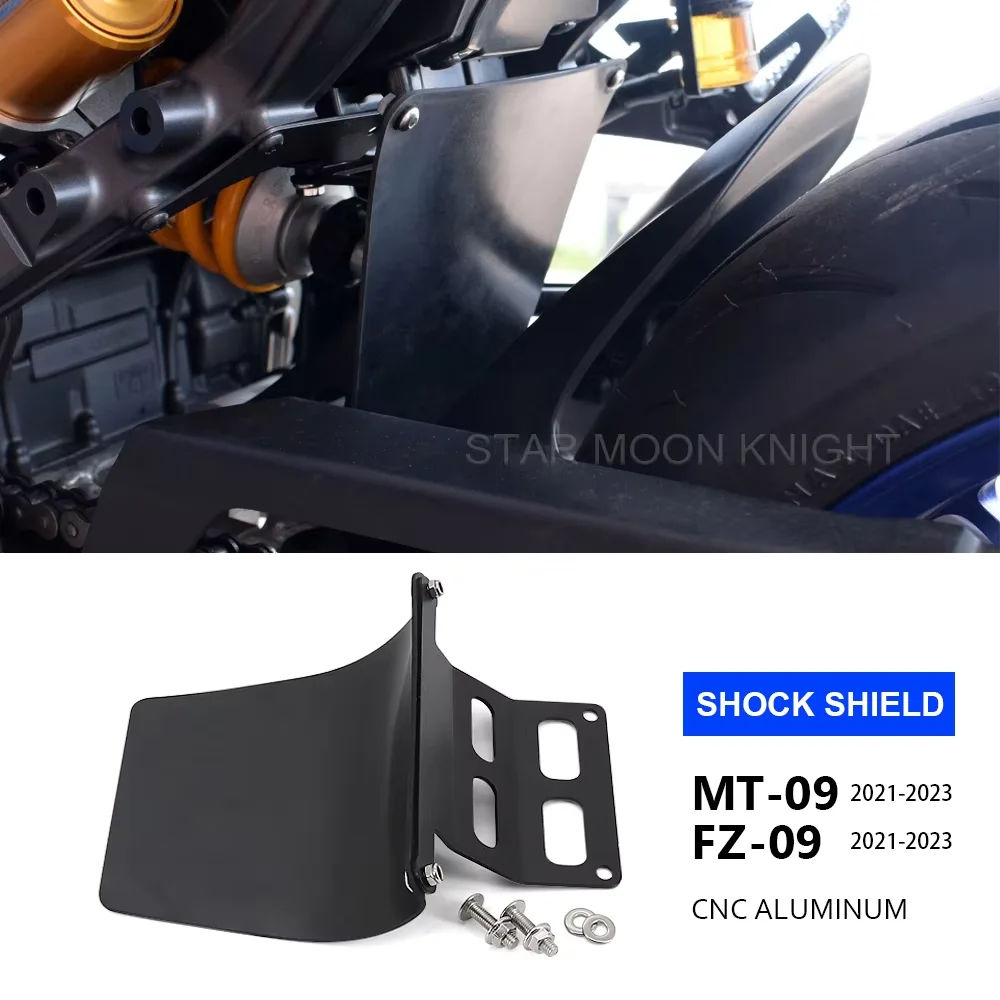 

For Yamaha MT-09 MT09 MT 09 SP 2021-2023 Motorcycle Accessories Absorber Shock Shield Protect Plank Mudguard Rear Hugger Fender