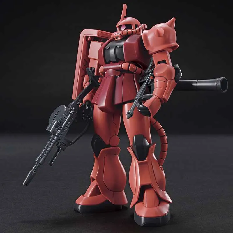 Bandai Original GUNDAM HG serie MeO2R-FO1 MESSER TVPE-FO1 MS-06S ZAKU BAUND Anime figura de acción juguetes de modelos de ensamblaje