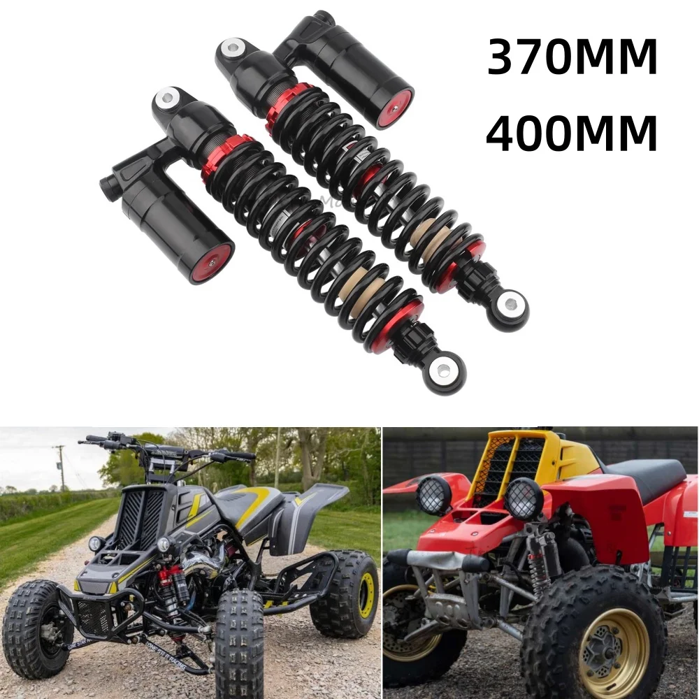 

370MM 400MM Suspension Damper Air Shock Absorber For Go Kart Yamaha Banshee 350 YFZ 450 Honda TRX Dirt Bike UTV ATV Accessories