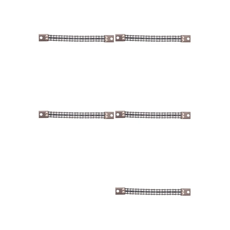 SportRush-5X Drum Kit Pedal Connecting Chain With Master Link Drum Pedal Chain Hammer Beater Chain Replacement Percussion