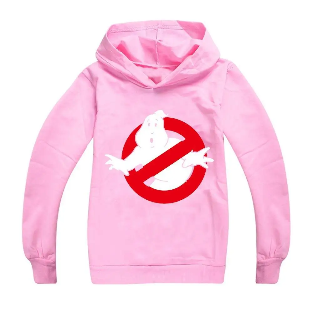 New Children's Hoodie Ghostbusters Boys' Girls' Coat Toddler Top Long Sleeve Child Black Sweatshir Spring Autumn Clothing527