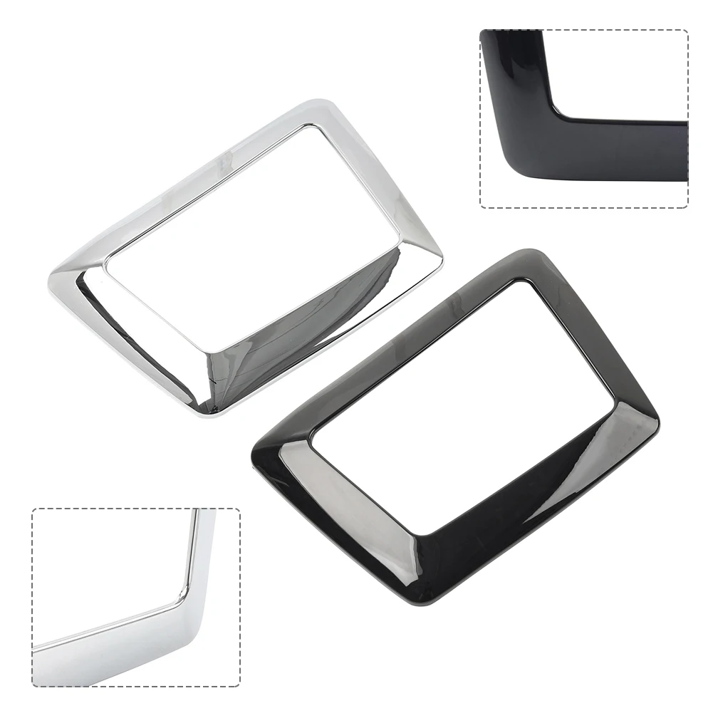 Chrom/glänzend schwarz Motorrad Handschuhfach Akzentplattenabdeckung dekoratives ABS für Honda GL1500 Gold Wing 1988–2000