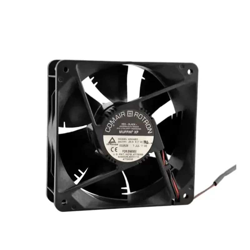 Comroton MB24B3 24V 0.29A 12CM 12038 double ball, bearing ultra-quiet cooling fan