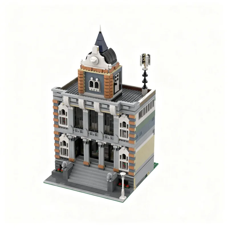 2888pcs MOC City Library Assembly Square Alternate Build Model Building Blocks Architecture Toy Christmas Gift DIY Creative