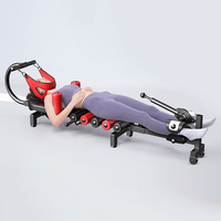 Cervical and lumbar stretcher, spinal traction artifact, medical household heightening and heightening fitness leg inversion