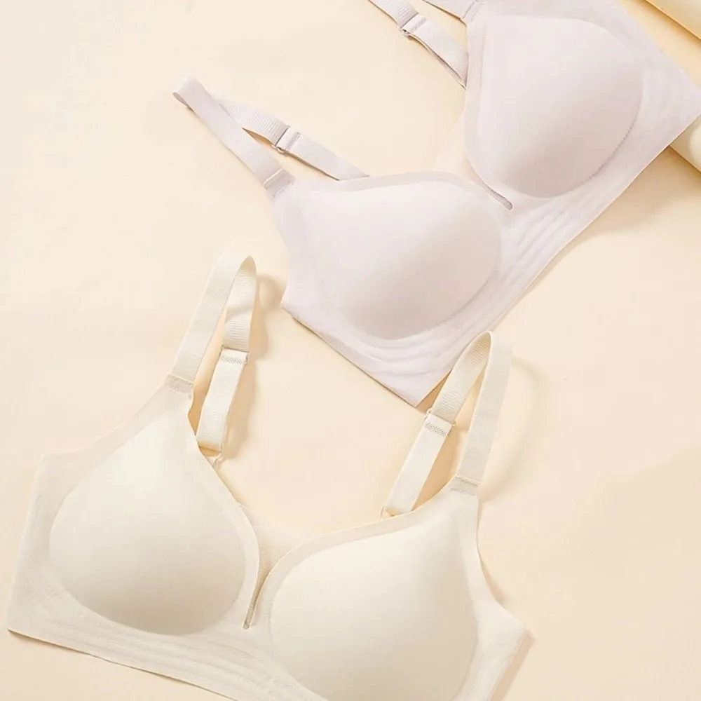 

Comfortable Traceless Seamless Bras Shockproof Anti-sagging Brassiere for Women Gathered Breasts Lingerie Push Up Underwear Yoga