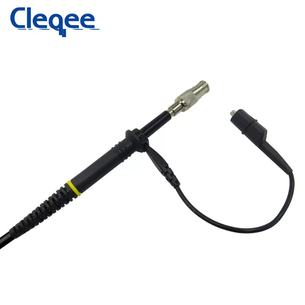 Cleqee P6500 DC-500MHz Sonda de osciloscopio BNC Plug Tapa protectora Sonda de prueba para osciloscopio