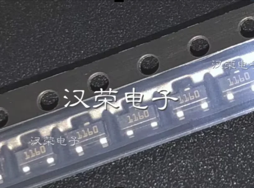 New original  2STR1160  TRANS NPN 60V 1A SOT-23  silk screen 1160