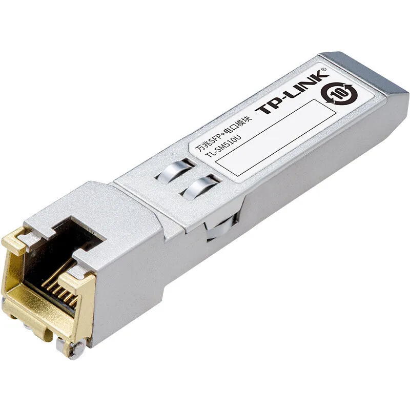 Imagem -06 - Tp-link-módulo Ótico da Fibra do Único Modo Conversor dos Ethernet Porto Rj45 10g 2.5g Sfp 10 Gigabits Sfp Tl-sm510u 10g