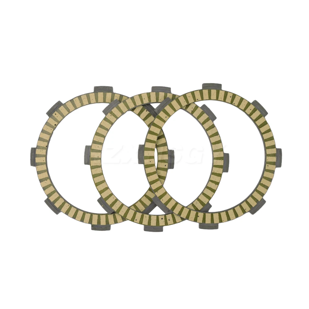 For Honda XZ50 APE 50 Type D / Special 2009-2019 Motorcycle Clutch Friction Plates 3 PCS Paper Based Kits