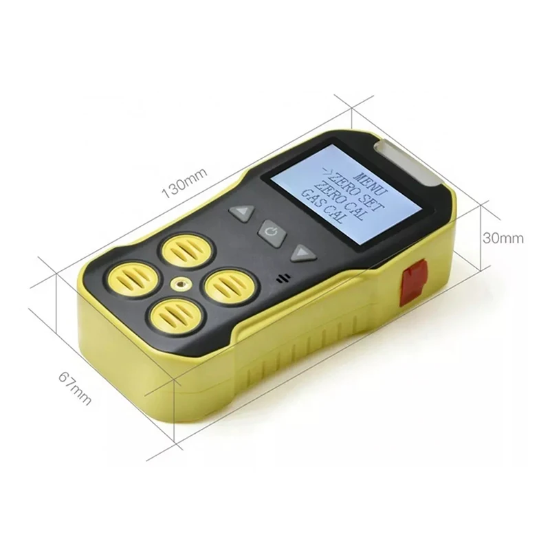 Bosean BH4A 4 in 1 Multi Gas Detector with Industry Gas sampling Pump Sulfide Carbon Monoxide Combustible Gas Leak Detector