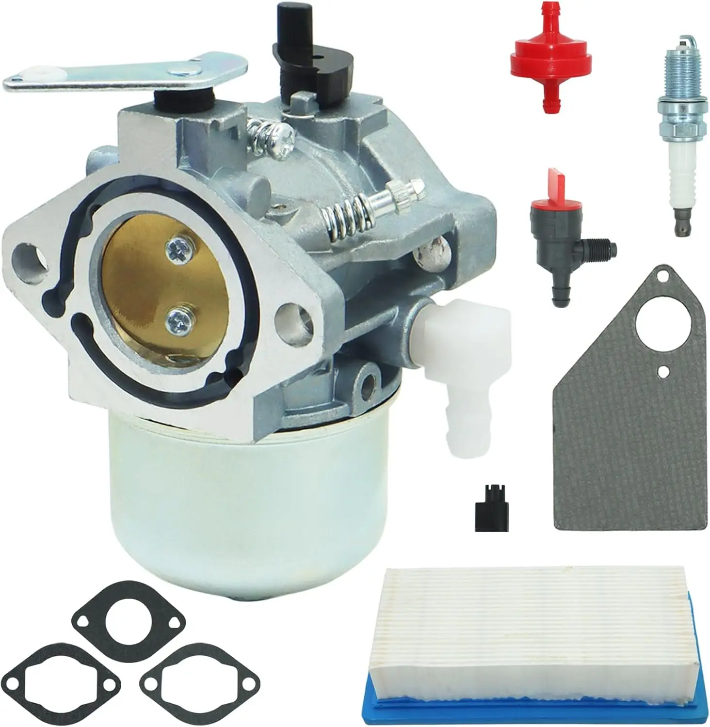 690119 Carburetor for Compatible with Briggs and Stratton Lawn Mower Tractor 10HP Engine Replace 694526 690118 690115 690111 499