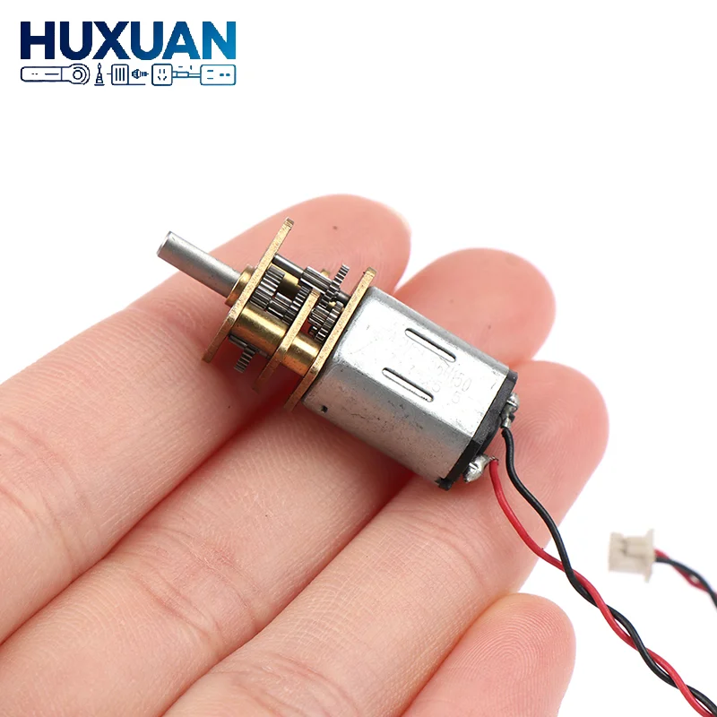 DC 5V 28/40/300RPM Micro N20 Gear Motor Slow Speed Metal Gearbox Reducer Electric Motor DIY Toy