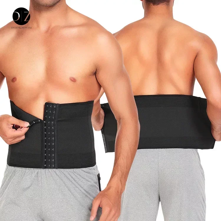 Slimming Body Shaper Waist Trainer Shapewear MenTrimmer Belt Corset For Abdomen Belly Shapers Tummy Control Fitness Compression