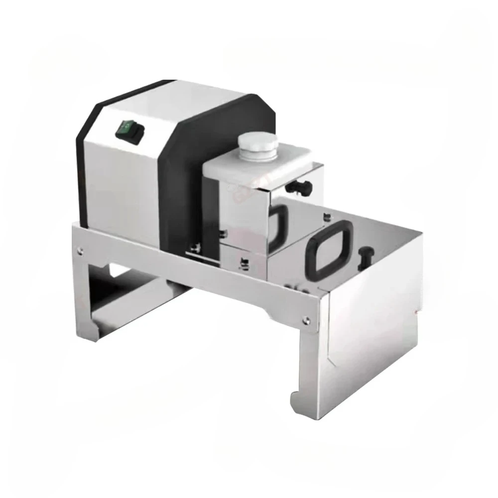 Multi functional commercial desktop vegetable slicer for slicing and shredding fruits and vegetables