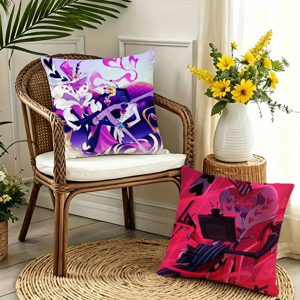 

Vox and Valentino Pillow Case Pattern Printed Pillowcase For Living Room Sofa Cushion Cover