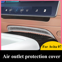 For Avita 07 Center Air Vent Protector Door Seat Air Conditioner Anti-blocking Interior Decoration Car Modification Accessories