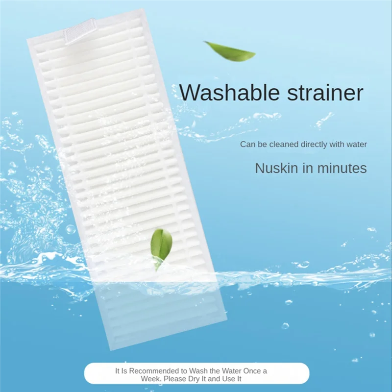 A005-Robot aspirador de pó com escova lateral escova principal mop filtro limpeza peças reposição acessórios para ecovacs deebot